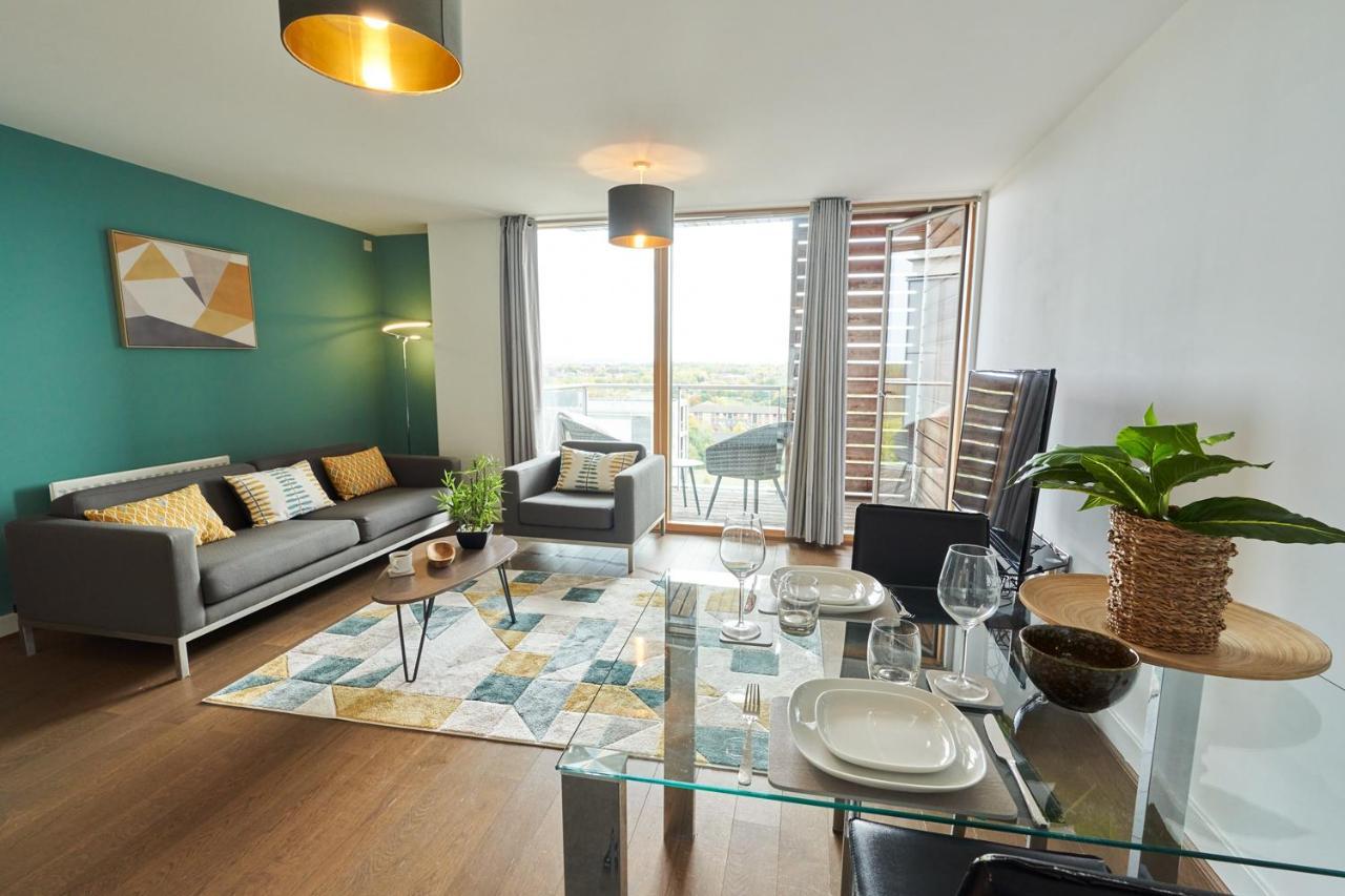วิชั่น เซอร์วิซ อพาร์ตเมนต์ - ชอร์ตสเตย์ เอ็มเค Apartment มิลตันคีนส์ ภายนอก รูปภาพ