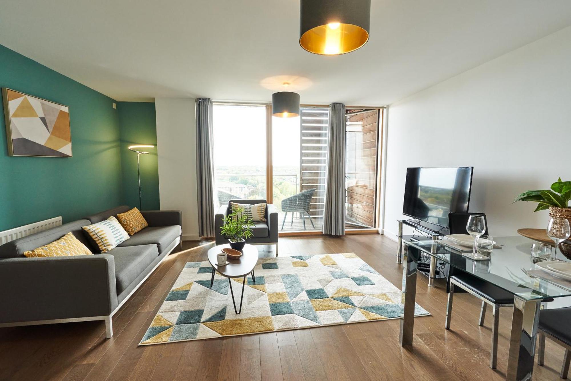 วิชั่น เซอร์วิซ อพาร์ตเมนต์ - ชอร์ตสเตย์ เอ็มเค Apartment มิลตันคีนส์ ภายนอก รูปภาพ